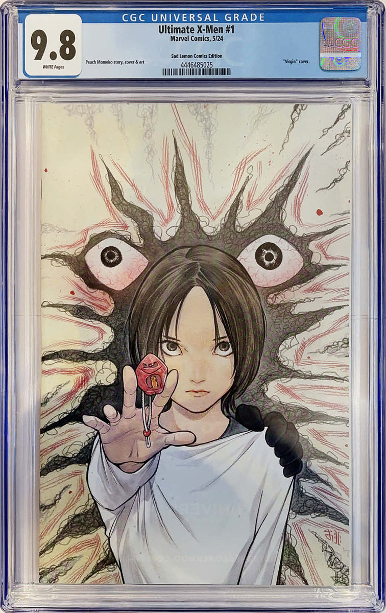 ULTIMATE X-MEN #1 CGC 9.8 Peach Momoko Virgin Variant LTD To ONLY