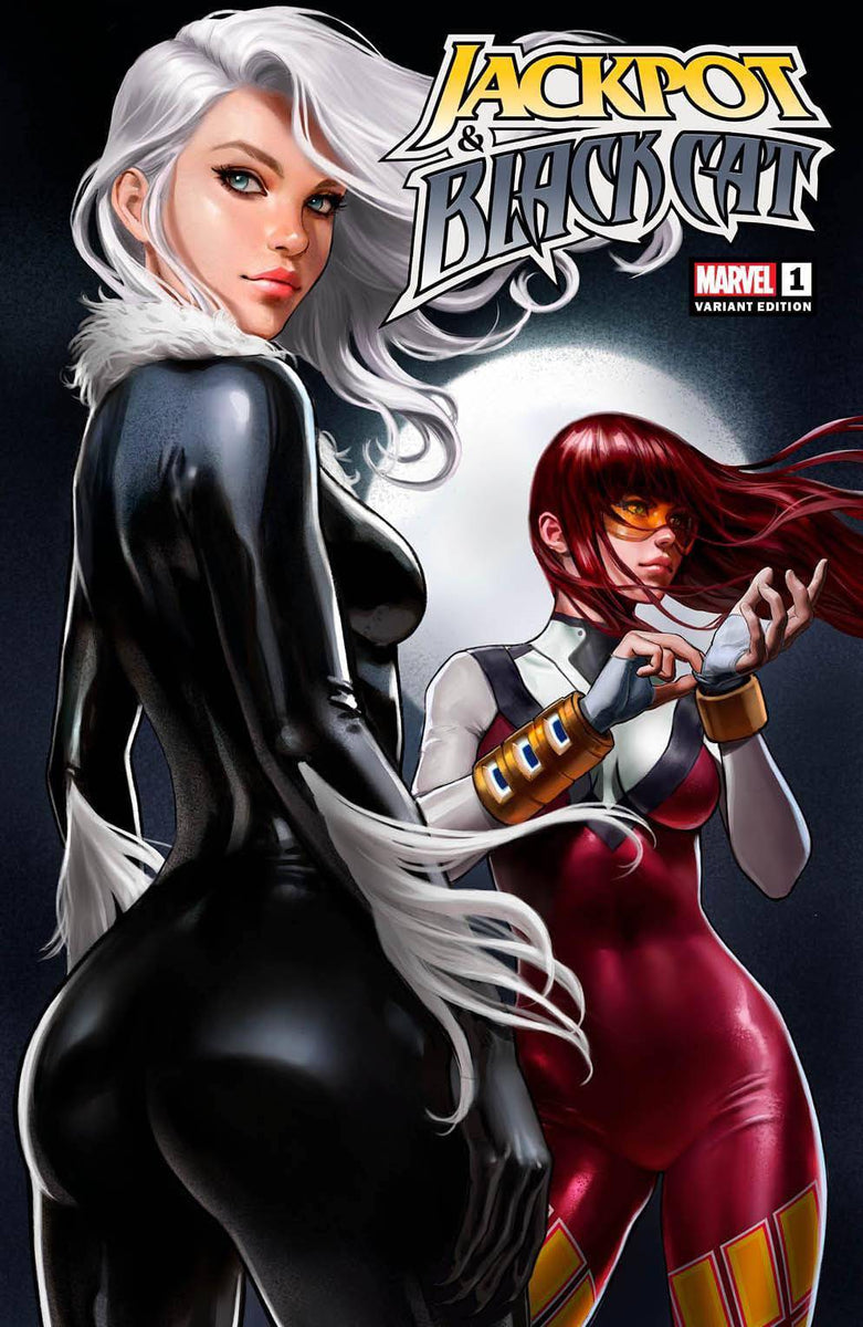 マーケットのニャ術師　投資　キャットルズ vol1 JACKPOT & BLACK CAT #1 Ivan Talavera Variant Cover| 7 Ate 9 Comics