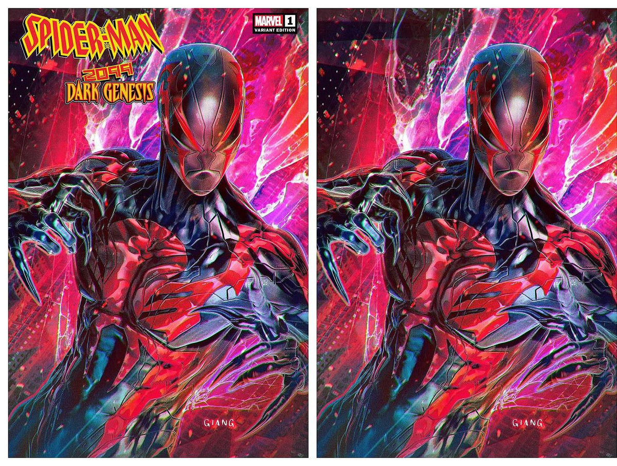 SPIDER-MAN 2099: DARK GENESIS #1 John Giang Variant Set LTD To 700
