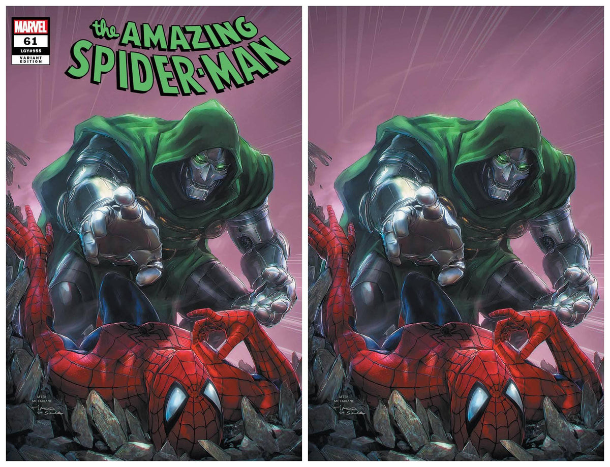 AMAZING SPIDER-MAN #61 Tiago Da Silva Homage Variant Cover Set| 7