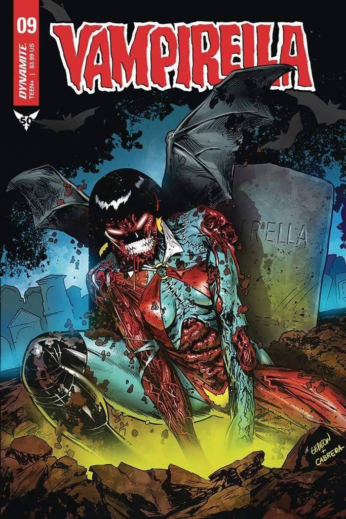 VAMPIRELLA #9 1:10 Zombie Variant Cover| 7 Ate 9 Comics