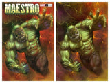 7 Ate 9 Comics Comic Virgin Variant Set (2 Comics) MAESTRO #1  Lucio Parrillo Variant Covers