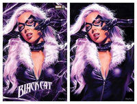 7 Ate 9 Comics Comic Virgin Variant Set BLACK CAT #1 Mike Mayhew Variant Cover Options