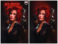7 Ate 9 Comics Comic Virgin Variant Set BLACK WIDOW #1 Shannon Maer Variant Cover Options