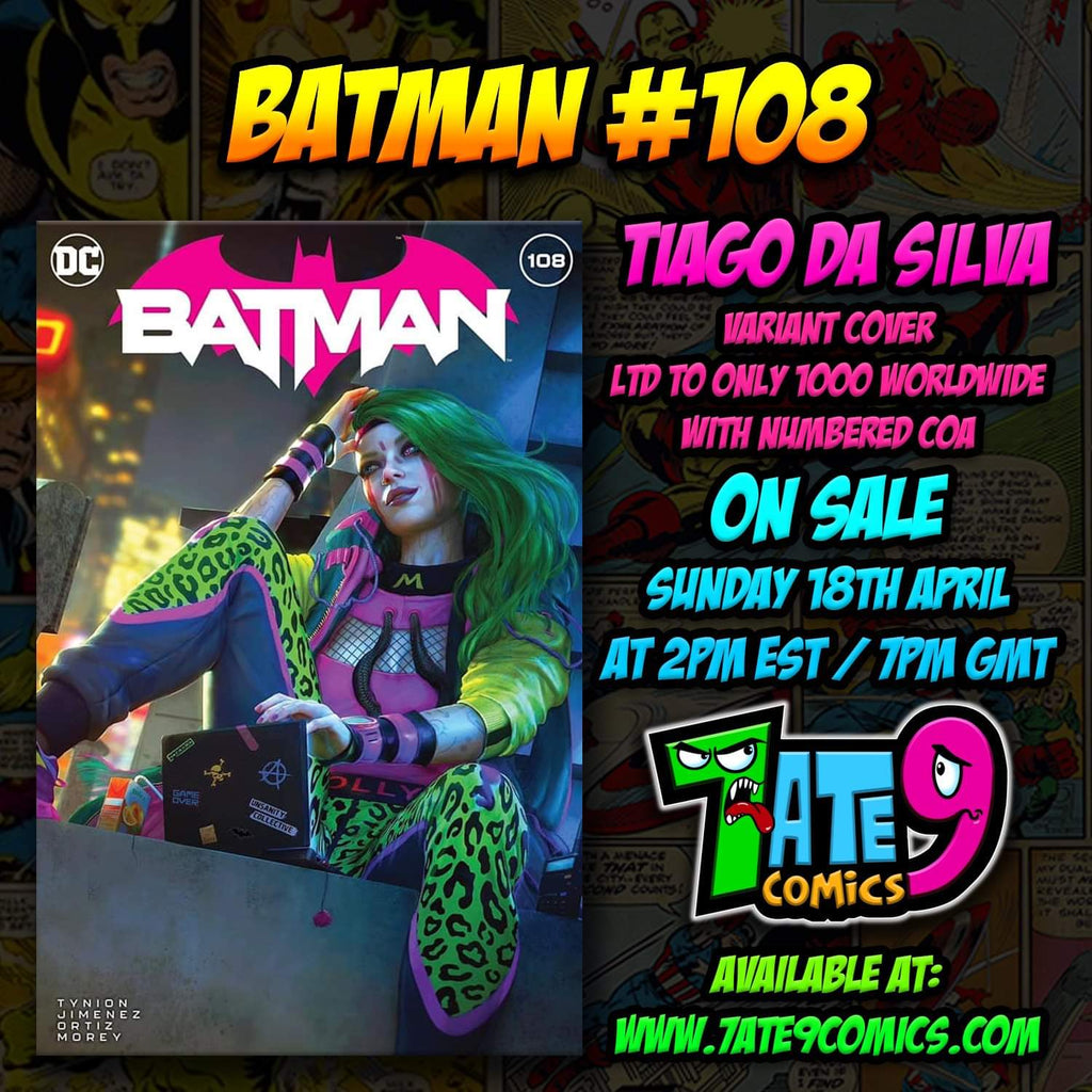 BATMAN #108 TIAGO DA SILVA VARIANT