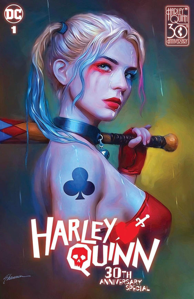 HARLEY QUINN 30TH ANNIVERSARY SHANNON MAER VARIANT LIMITED TO 1000 COPIES WITH NUMBERED COA