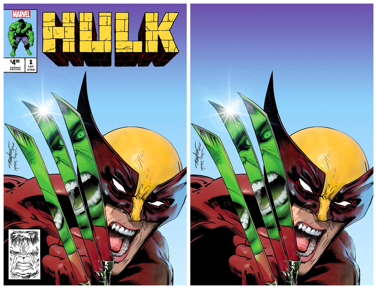 HULK #1 MIKE MAYHEW HOMAGE VARIANTS| 7 Ate 9 Comics