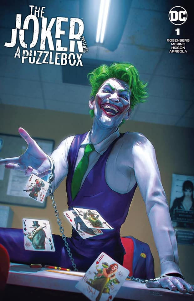JOKER PRESENT PUZZLEBOX #1 ON SALE WEDNESDAY 4TH AUGUST 5PM ET/10PM UK TIME