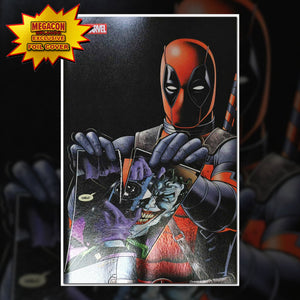 BATMAN DEADPOOL #1 – MEGACON FOIL VIRGIN VARIANT - LIMITED TO ONLY 800 COPIES WORLDWIDE