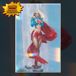 SUPERGIRL #1 (2005) – NATALI SANDERS FOIL VIRGIN VARIANT  LIMITED TO ONLY 600 COPIES WORLDWIDE
