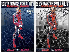 7 Ate 9 Comics Comic Silver Trade Dress Set (2 Comics) ULTIMATE FALLOUT #4 (Facsimile Edition) Shattered Variants - COVER OPTIONS
