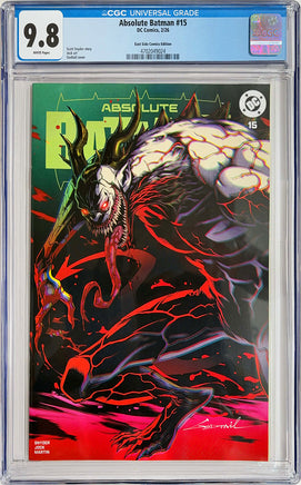 ABSOLUTE BATMAN #15 CGC 9.8 Godtail Variant Cover LTD To ONLY 800 - 7 Ate 9 Comics