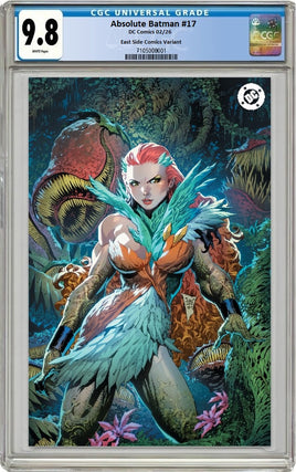 ABSOLUTE BATMAN #17 CGC 9.8 Philip Tan FOIL Virgin Variant Cover LTD To ONLY 800