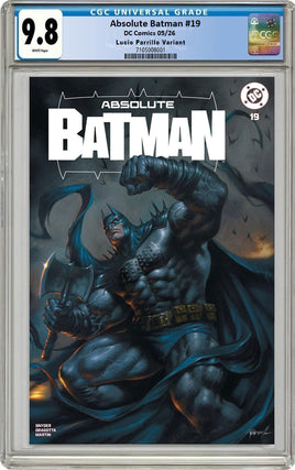 ABSOLUTE BATMAN #19 CGC 9.8 Lucio Parrillo Variant Cover LTD To ONLY 800 - 7 Ate 9 Comics