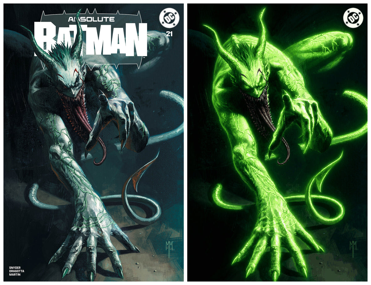 ABSOLUTE BATMAN #21 Marco Mastrazzo Virgin GLOW IN THE DARK Variant Co ...