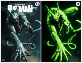 ABSOLUTE BATMAN #21 Marco Mastrazzo Virgin GLOW IN THE DARK Variant Cover Set LTD To ONLY 1500 Sets - 7 Ate 9 Comics