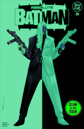 ABSOLUTE BATMAN #21 Rafa Sandoval GLOW IN THE DARK Variant Cover LTD To ONLY 1500