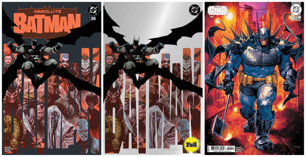 ABSOLUTE BATMAN #25 Rafa Sandoval Variant Cover Set LTD To ONLY 800 Sets + 1:25 Variant - 7 Ate 9 Comics
