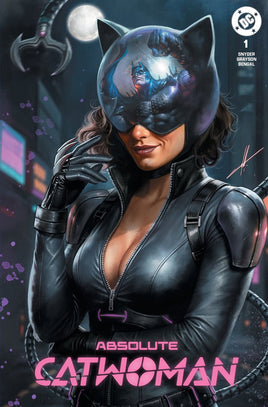 ABSOLUTE CATWOMAN #1 Carla Cohen Variant Cover LTD To ONLY 800 - 7 Ate 9 Comics