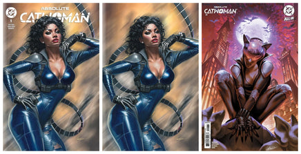 ABSOLUTE CATWOMAN #1 Natali Sanders Trade / Virgin Variant Cover Set LTD To ONLY 800 Sets + 1:25 Variant - 7 Ate 9 Comics