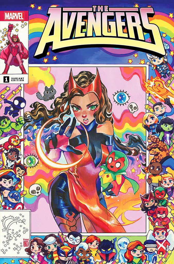 AVENGERS #1 Rian Gonzales Variant Cover