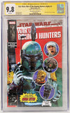 STAR WARS: WAR OF THE BOUNTY HUNTERS #1 CGC 9.8 SIGNED Mike Mayhew Variant Cover