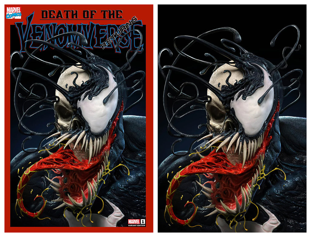 DEATH OF VENOMVERSE #1 Rafael Grassetti Variant Set LTD To ONLY 666 Sets With COA
