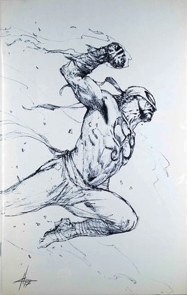 DEFENDERS #1 Gabriele Dell'Otto Sketch Virgin Variant Cover Limited To ONLY 600