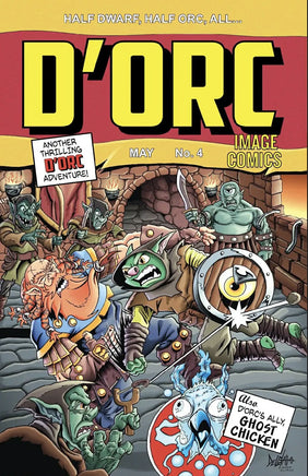 D'ORC #4 Variant LTD To ONLY 450 - 7 Ate 9 Comics