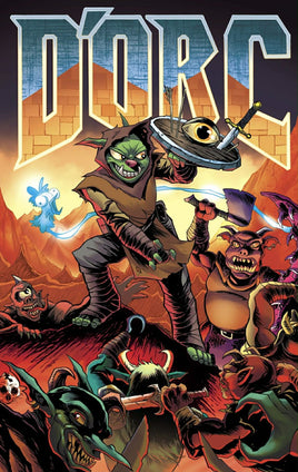 D'ORC #5 Jason Flowers DOOM Homage Variant LTD To ONLY 400 - 7 Ate 9 Comics