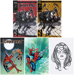 EDGE OF SPIDER-VERSE #2 Inhyuk Lee Homage Variant Covers + 1:25 & 1:50 Ratio Variants