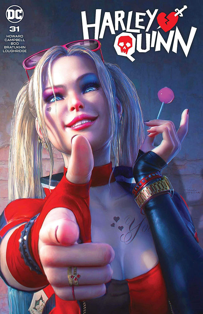 HARLEY QUINN #31 TERRIFICON Exclusive Tiago Da Silva Variant Cover LTD To ONLY 500 With COA
