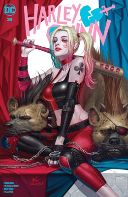 HARLEY QUINN #39 Inhyuk Lee FOIL Variant Cover LTD To ONLY 800 With COA