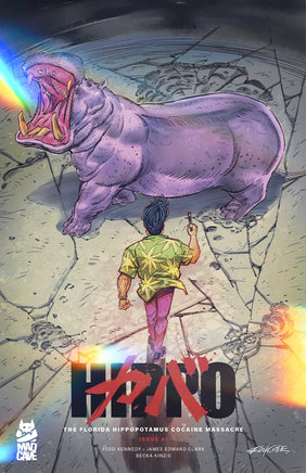 FLORIDA HIPPOPOTAMUS COCAINE MASSACRE #1 FOIL Redcode AKIRA Homage Variant LTD To ONLY 100 Worldwide - 7 Ate 9 Comics