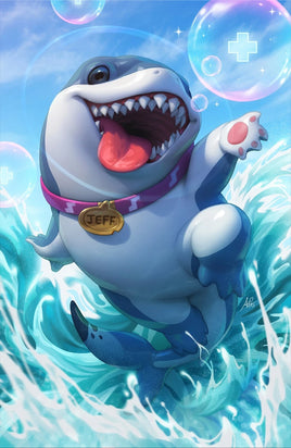 JEFF THE LAND SHARK #1 1:100 Artgerm Virgin Variant Cover