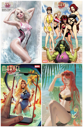 MARVEL SWIMSUIT SPECIAL #1 Natali Sanders Variant Cover + 1:25, 1:50 & 1:100 Variants