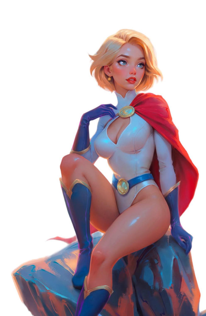 POWER GIRL #5 MEGACON 2024 Will Jack White Virgin Variant Cover LTD To ONLY 600 With COA