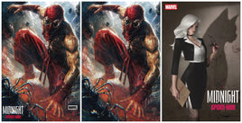 MIDNIGHT SPIDER-MAN #1 Marco Mastrazzo Variant Cover Set Ltd To 800 + 1:25 Variant Cover