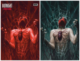 MIDNIGHT SPIDER-MAN #1 Davide Patarore Variant Cover Set Ltd To 1000 Sets