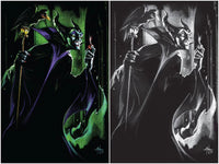 DISNEY VILLAINS: MALEFICENT #1 Gabriele Dell'Otto Virgin Variant Set LTD To ONLY 333 Sets With COA