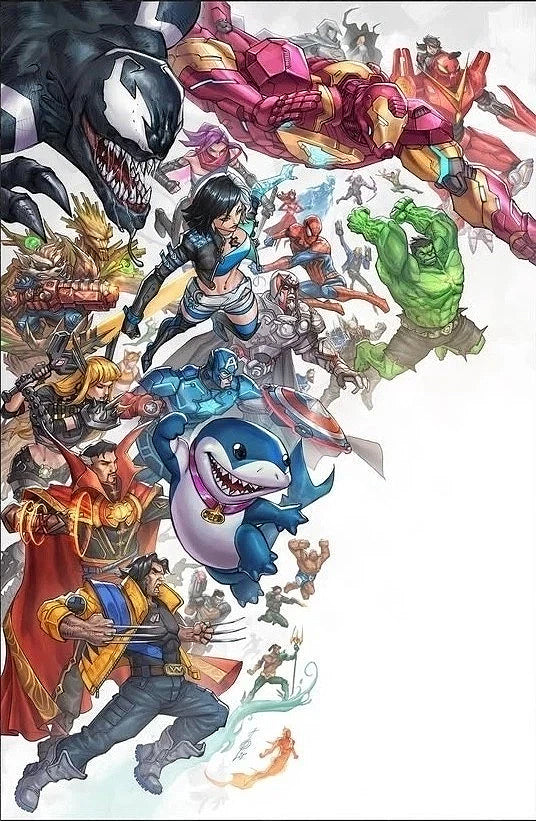 MARVEL RIVALS #1 NYCC 2025 Alan Quah Virgin Variant Cover LTD To