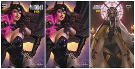 MIDNIGHT X-MEN #1 NYCC Greg Horn Variant Cover Set LTD To ONLY 800 + 1:25 Variant Cover