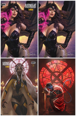 MIDNIGHT X-MEN #1 NYCC Greg Horn Variant Cover Set LTD To ONLY 800 + 1:25 & 1:50 Variant Covers