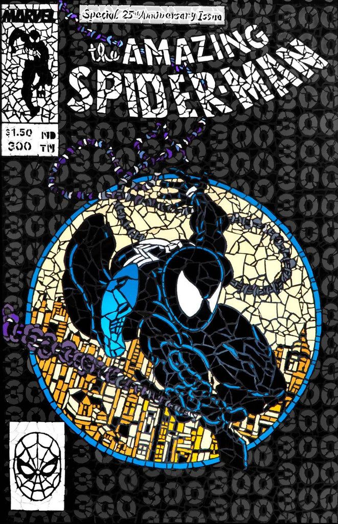 AMAZING SPIDER-MAN #300 NYCC 2023 Facsimile Shattered Variant LTD To 1000