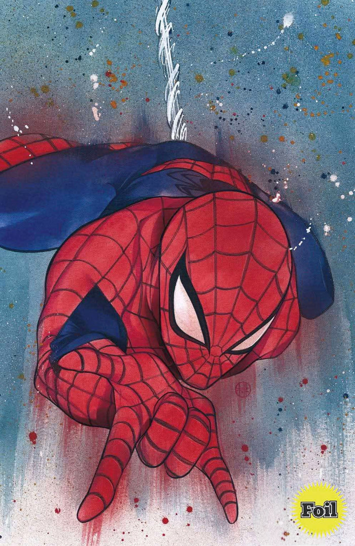 AMAZING SPIDER-MAN #1 SDCC 2025 Peach Momoko FOIL Variant Cover AMAZING SPIDER-MAN #1 SDCC 2025 Peach Momoko FOIL Variant Cover