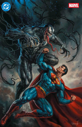 SUPERMAN / SPIDERMAN #1 SDCC 2026 Lucio Parrillo Virgin Variant Cover Ltd To 750