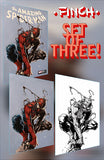 THE AMAZING SPIDER-MAN #35 David Finch Variant Cover Set