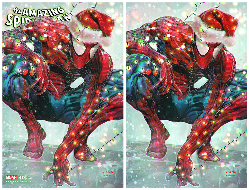 THE AMAZING SPIDER-MAN #40 John Giang Variant Cover Set