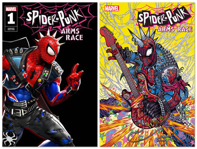 SPIDER-PUNK: ARMS RACE #1 Rafael Grassetti Variant Cover + 1:25 Ratio Variant