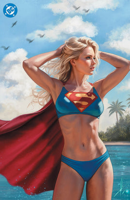 SUPERGIRL #1 (2005) Carla Cohen Full Body Virgin Variant Cover LTD To ONLY 800 Worldwide